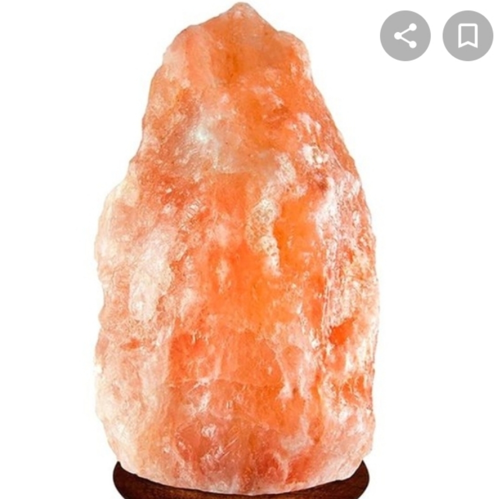 Himalayan salt lamp